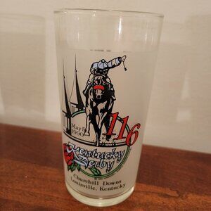 1990 Kentucky Derby Mint Julep glass #116